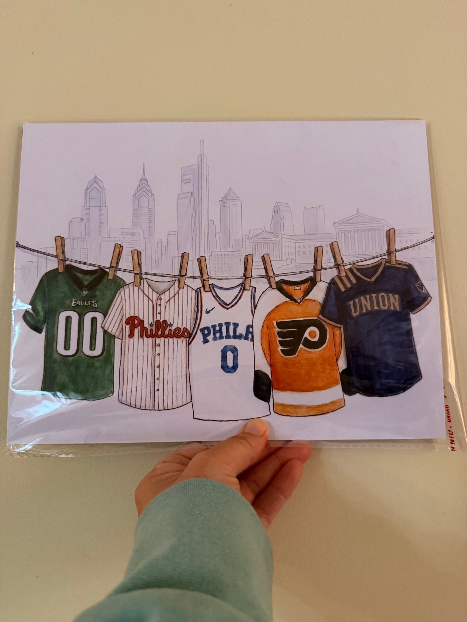 Philly Teams print