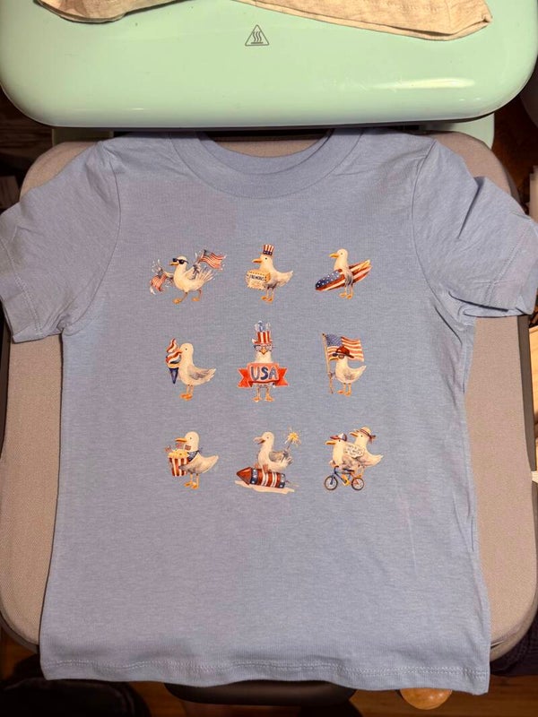 Patriotic Seagulls Shirt
