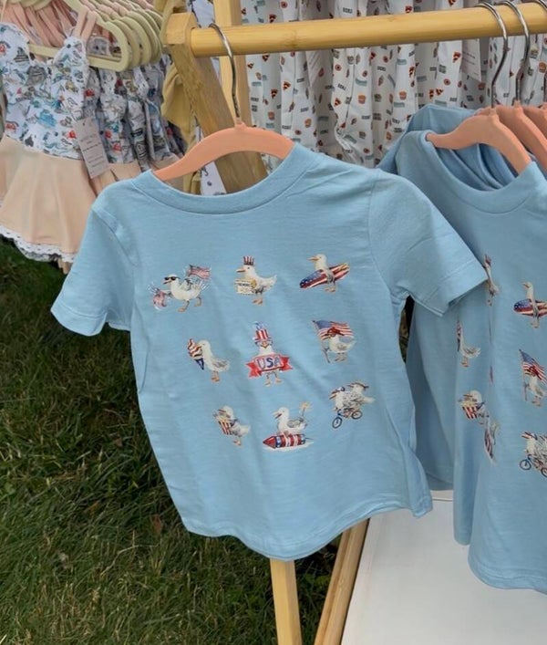 Patriotic Seagulls Shirt