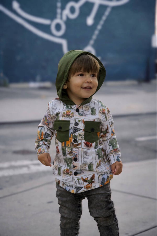Eagles Button Down