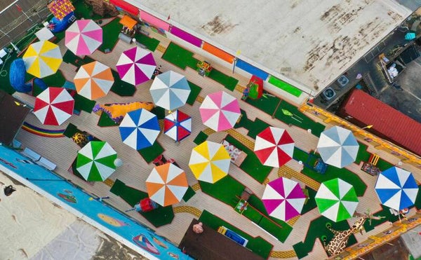 Umbrellas  print