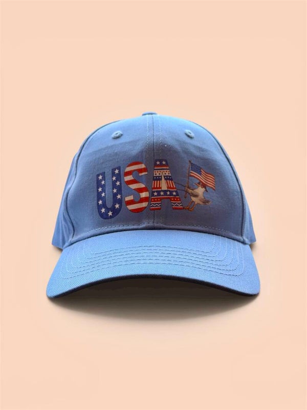 USA Blue Seagull Hat