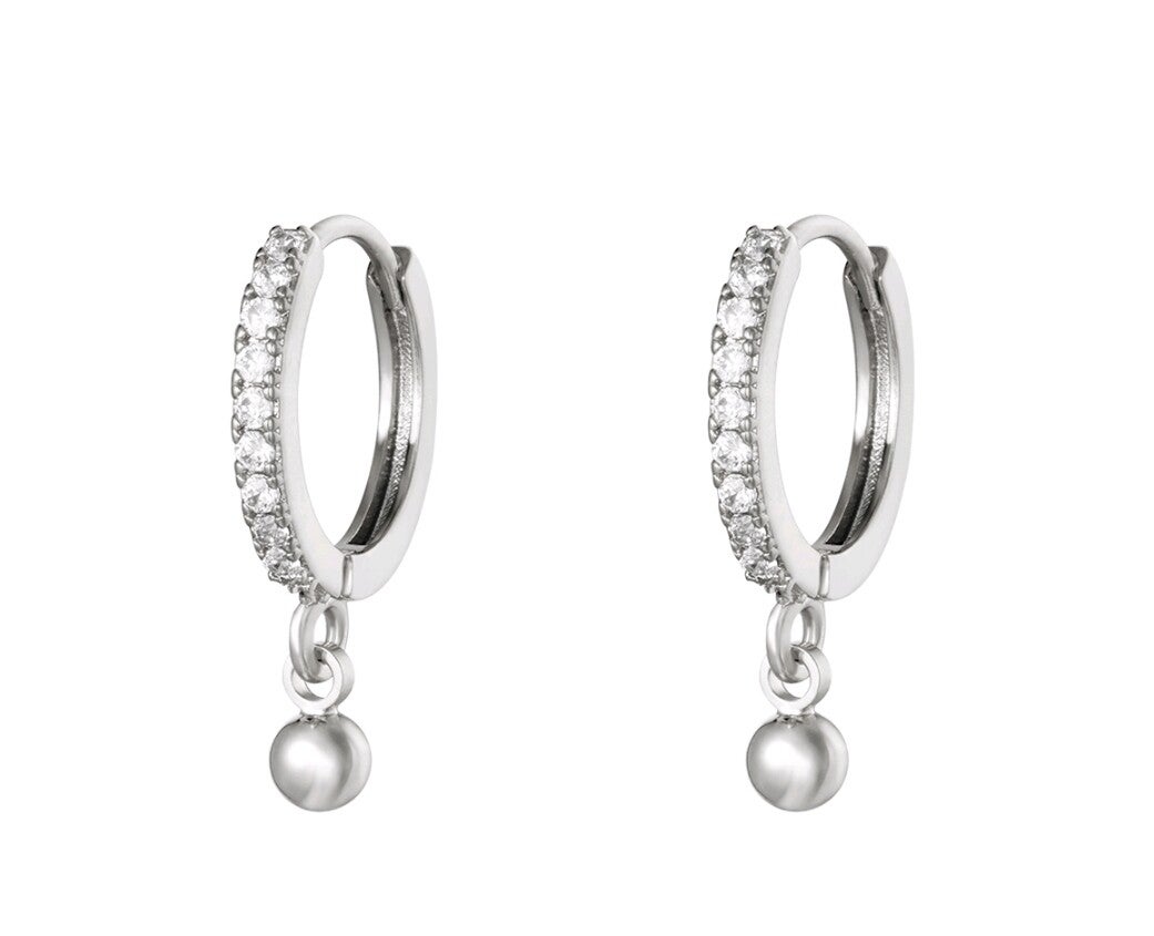 Oorbellen Diamond Dot