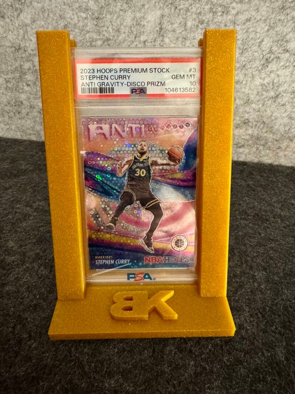 Gold Sparkle Angled Pokémon/Sports cards stands