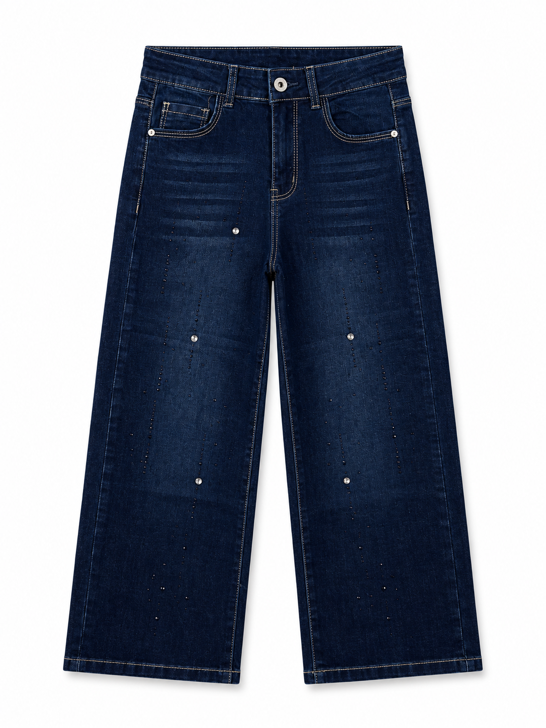 Wide leg glitter