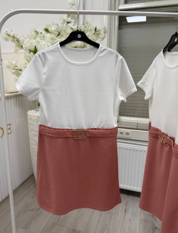 Jurkje G riem roze