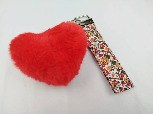 Porte clé avec pompon