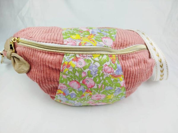 Sac banane - Rose bohème