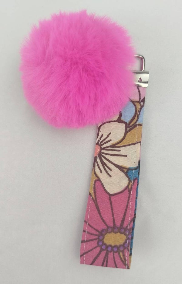 Porte clé avec pompon