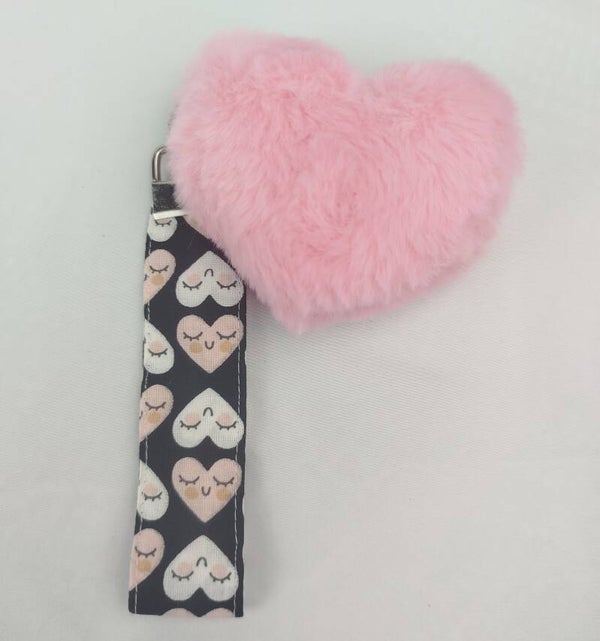 Porte clé avec pompon