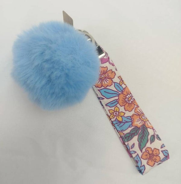 Porte clé avec pompon