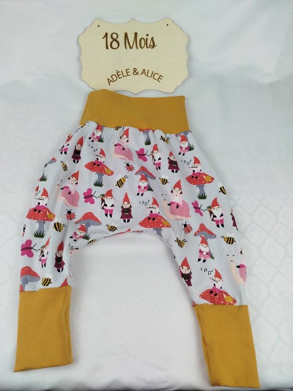 Sarouel - pantalon évolutif  TAILLE 18 mois