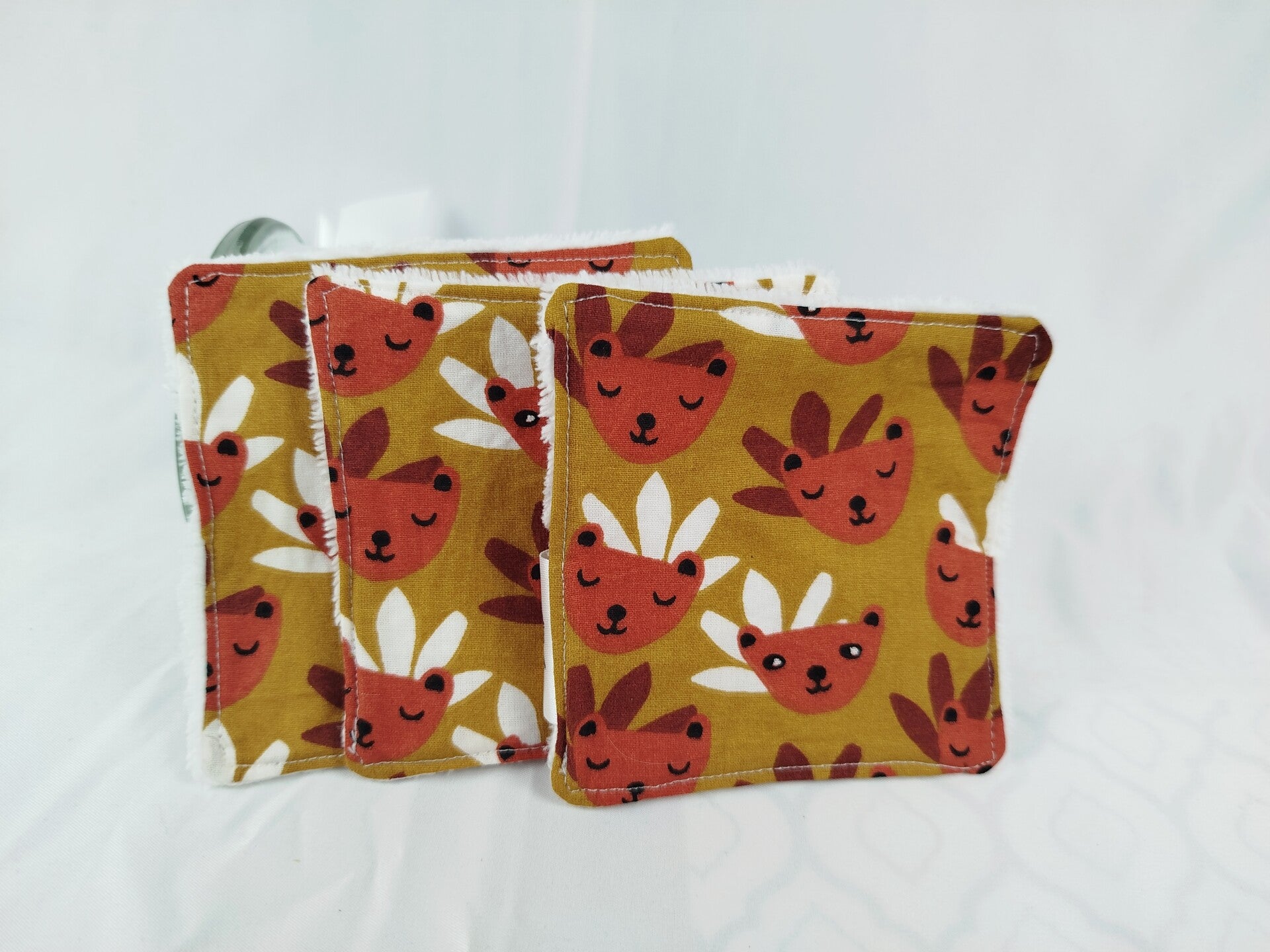 Lingette lavable - Lot de trois