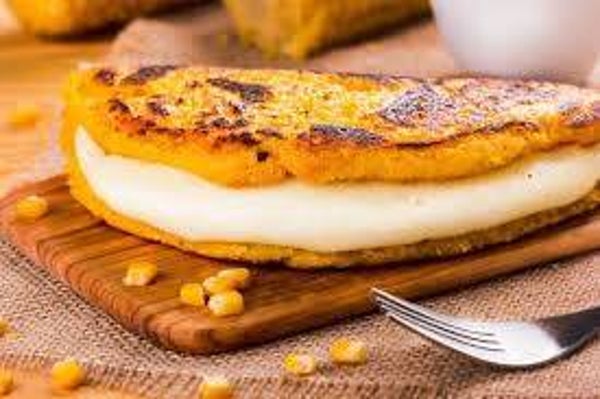 cachapas de queso de mano
