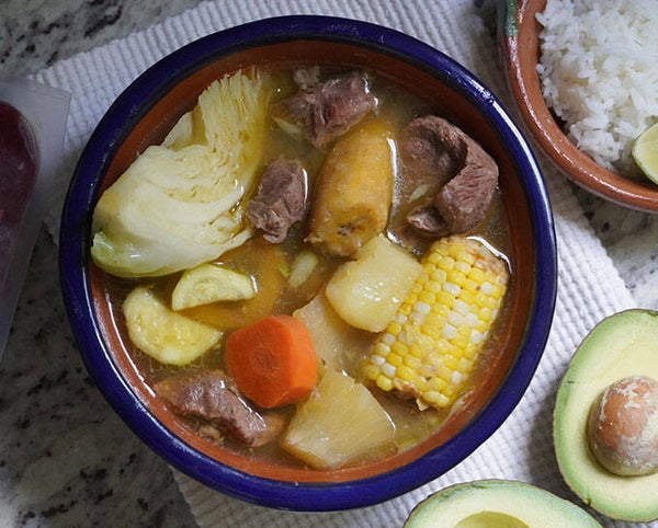 sopa de res