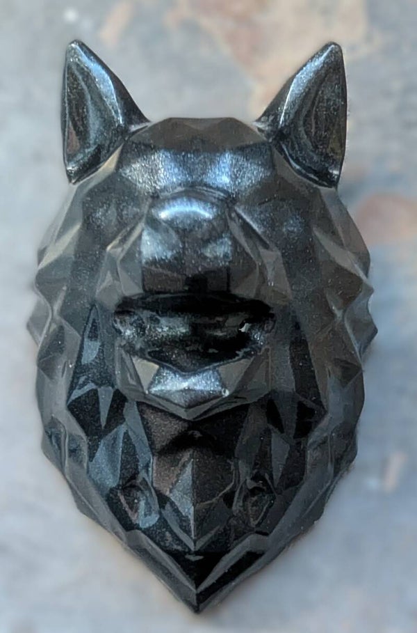 Epoxy Wolfkopf Magnet