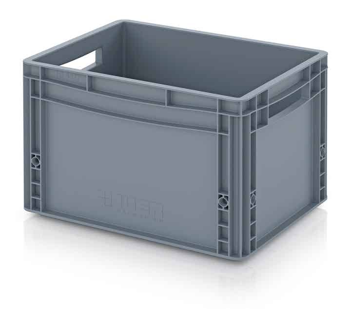 Pvc krat grijs 40 x 30 x 27