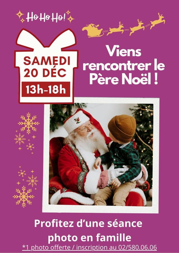 Ticket rencontre du Père Noël