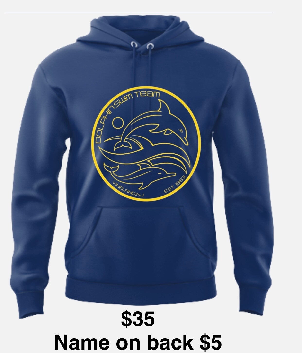 Navy Hoodie