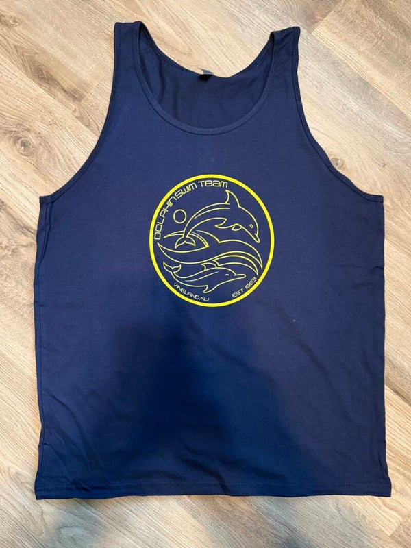 Womens Navy Tank Top