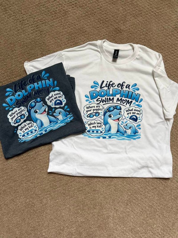 Swim Mom T shirts