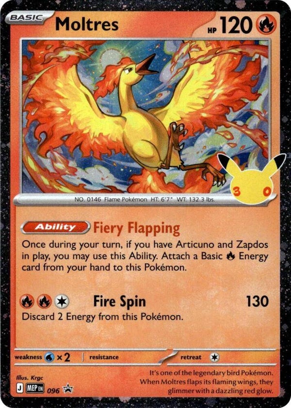 30th Celebration Moltres MEP 096 Promo