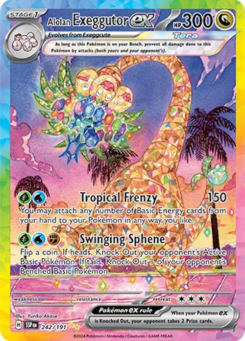 Alolan Exeggutor EX 242/191 SIR