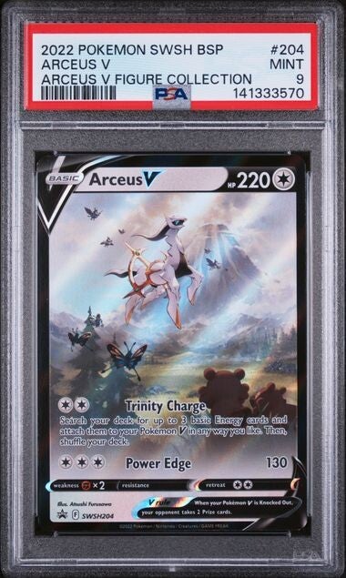 Arceus V SWSH204 Promo PSA 9