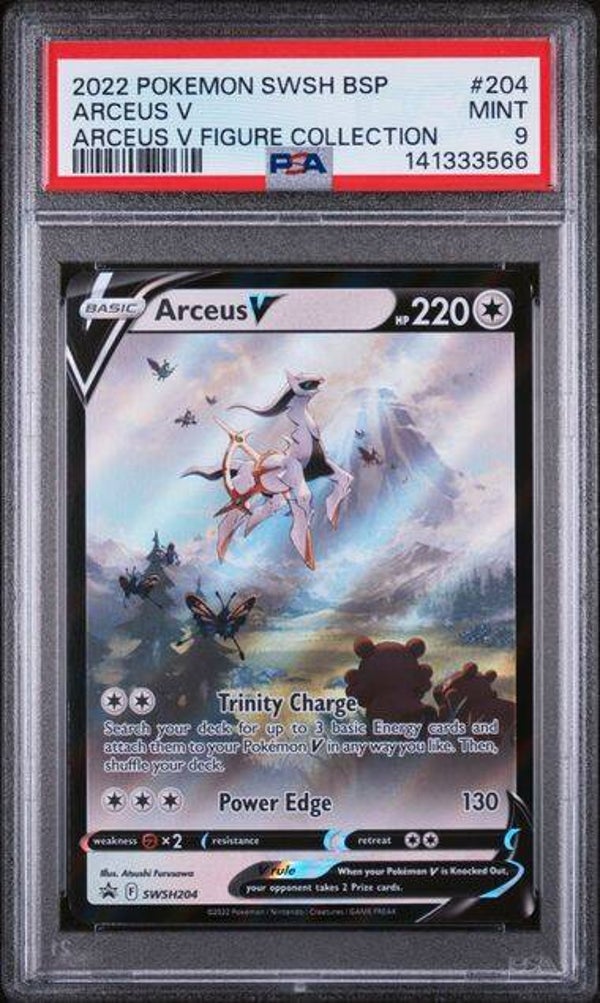 Arceus V SWSH204 Promo PSA 9