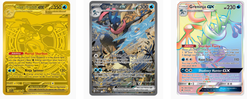 duurste Greninja Pokemon kaarten
