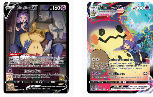 Duurste mimikyu pokemon kaarten