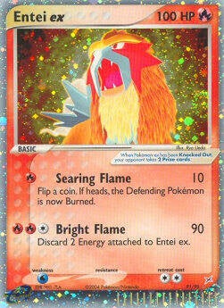 Entei EX 91/95 EX Team Magma VS Team Aqua
