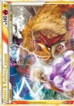 Entei & Raikou Legend 90/95 (TOP) Unleashed