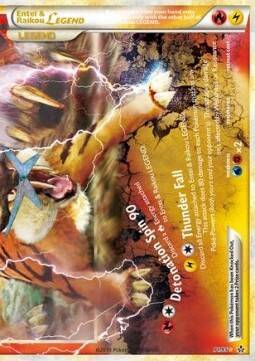 Entei & Raikou Legend 91/95 (BOTTOM) Unleashed