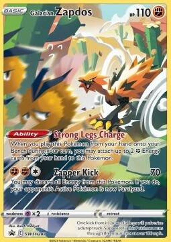 Galarian Zapdos SWSH283 Promo