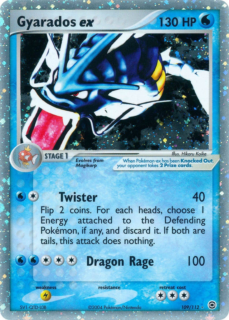 Gyarados ex 109/112 FireRed & LeafGreen