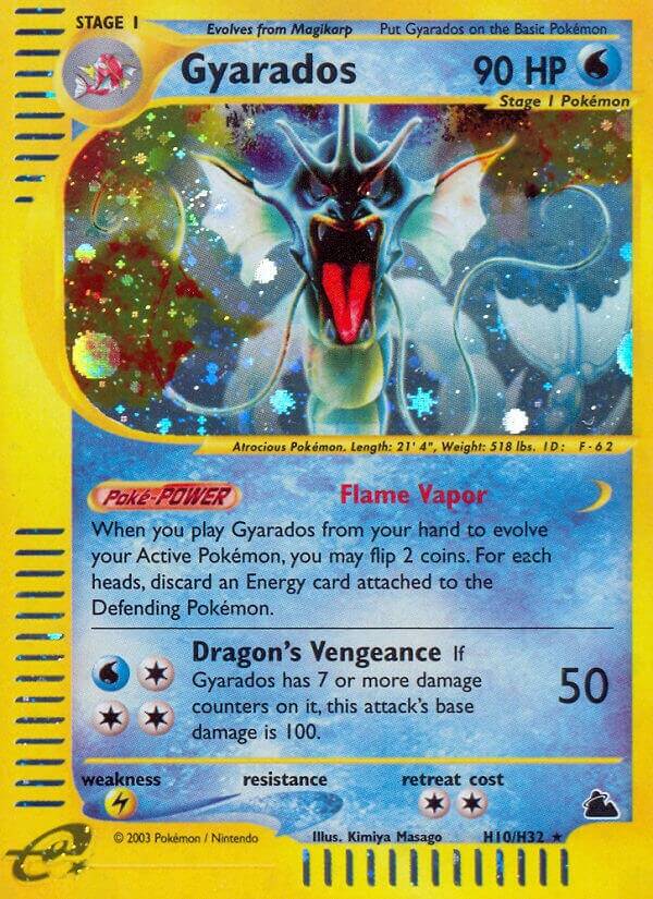 Gyarados H10/H32 Skyridge