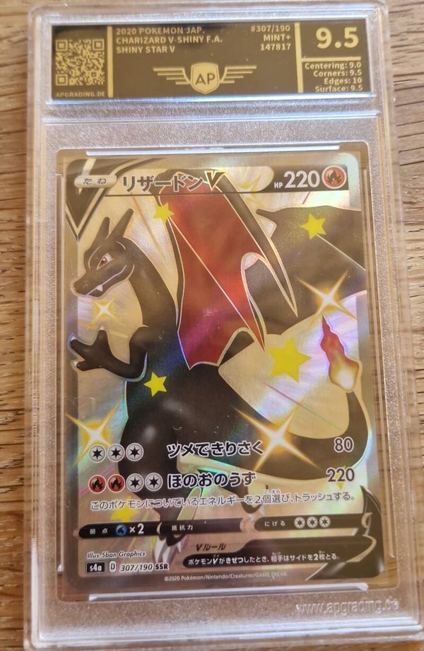 Japanse Charizard V 307/190 SSR AP 9.5