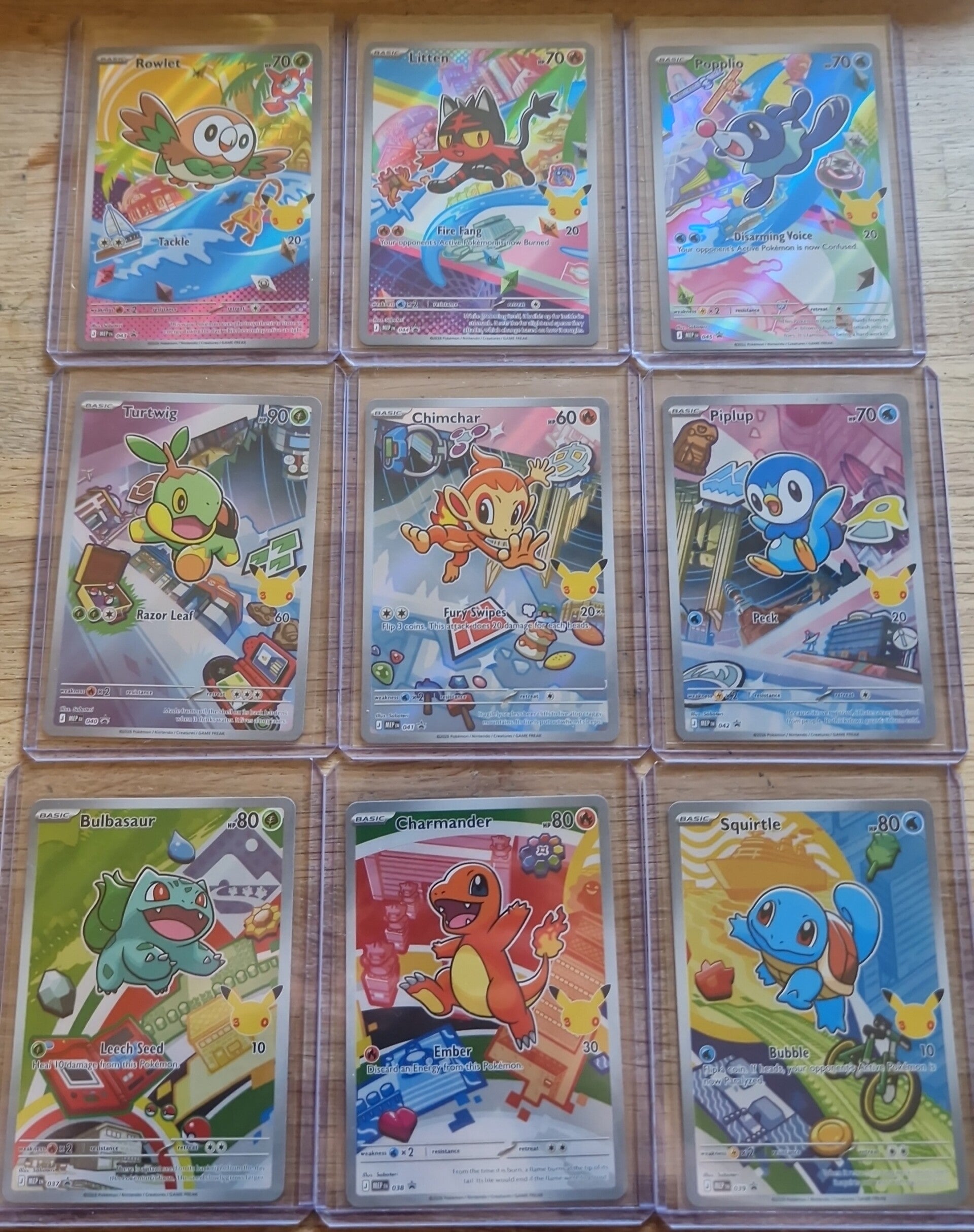 First Partner Serie 1 Promo Set Volledige Set (9 promos)