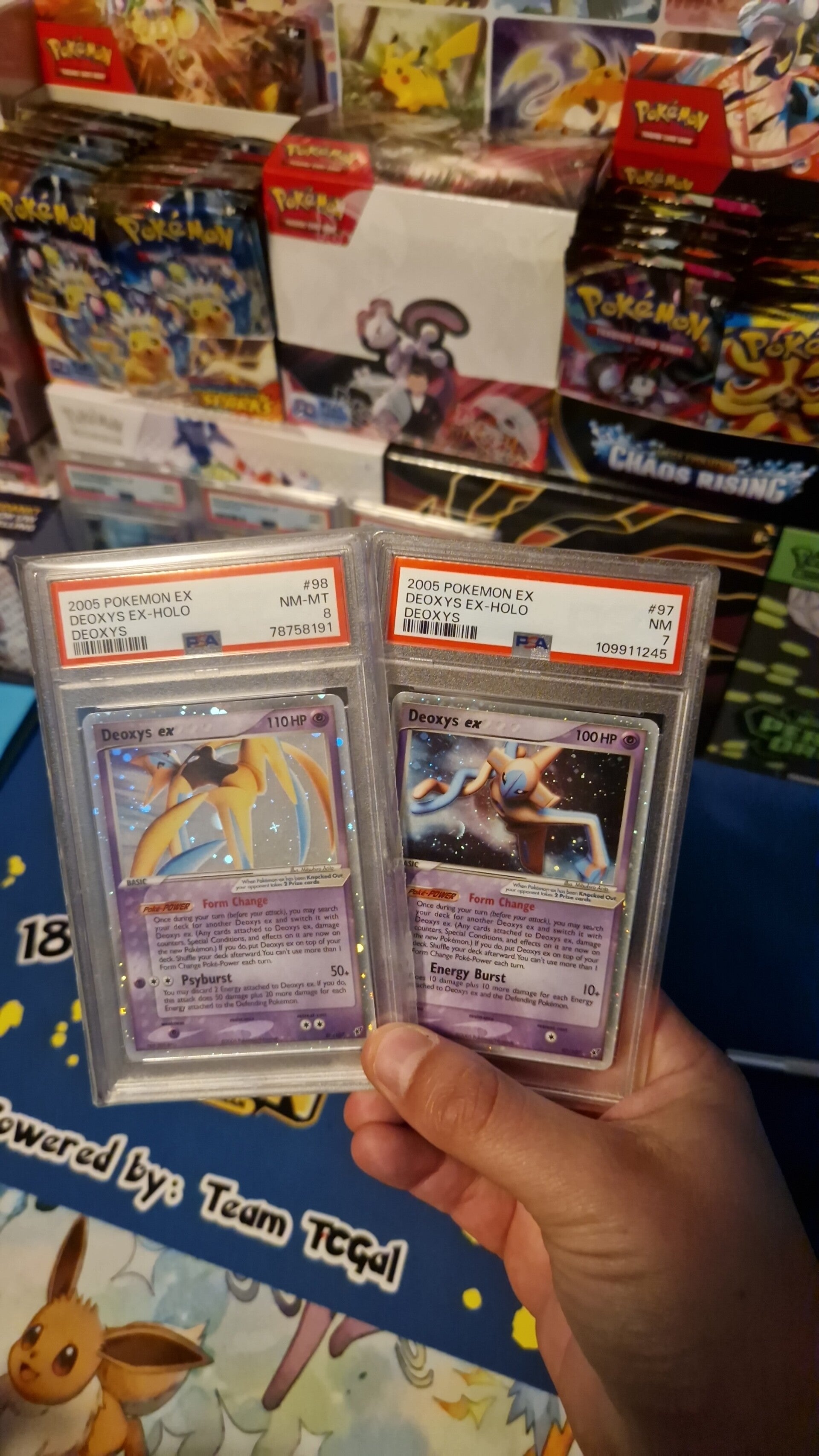 deoxys ex psa pokemon kaarten