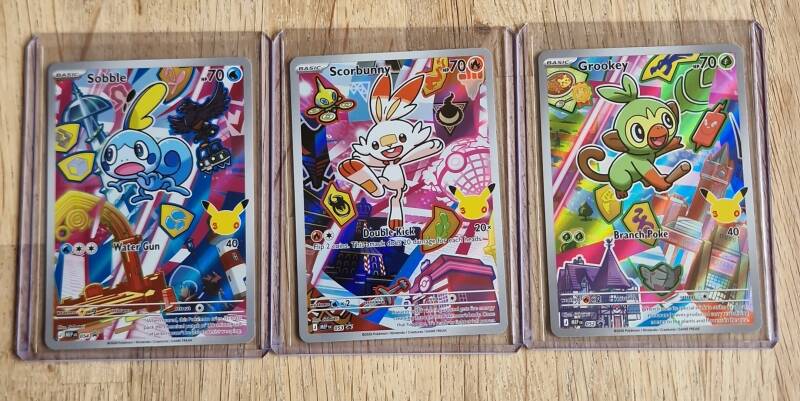 series 2 Galar Starters promos