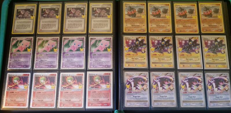 pokemon celebrations master set
