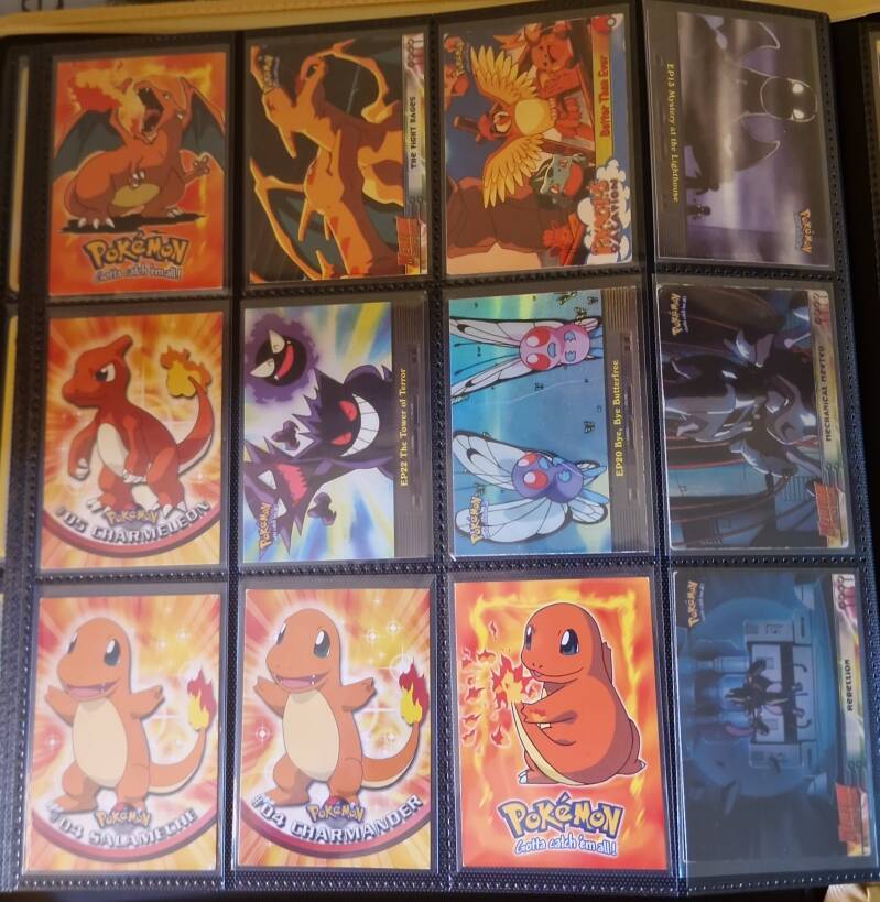 wat zijn topps chrome pokemon kaarten?