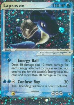 Lapras EX 99/100 EX Ruby & Sapphire