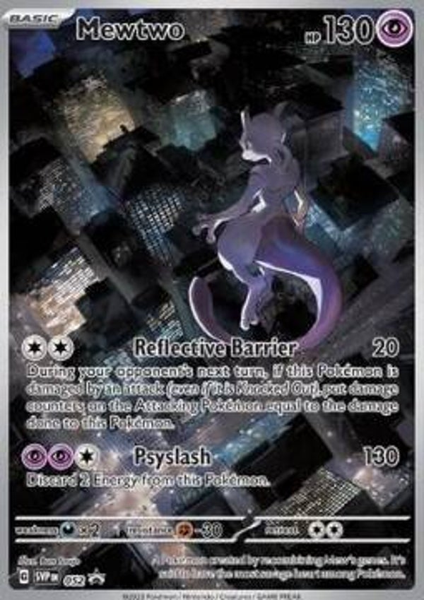 Mewtwo SVP 052 Promo
