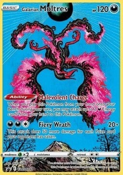 Galarian Moltres SWSH284 Promo