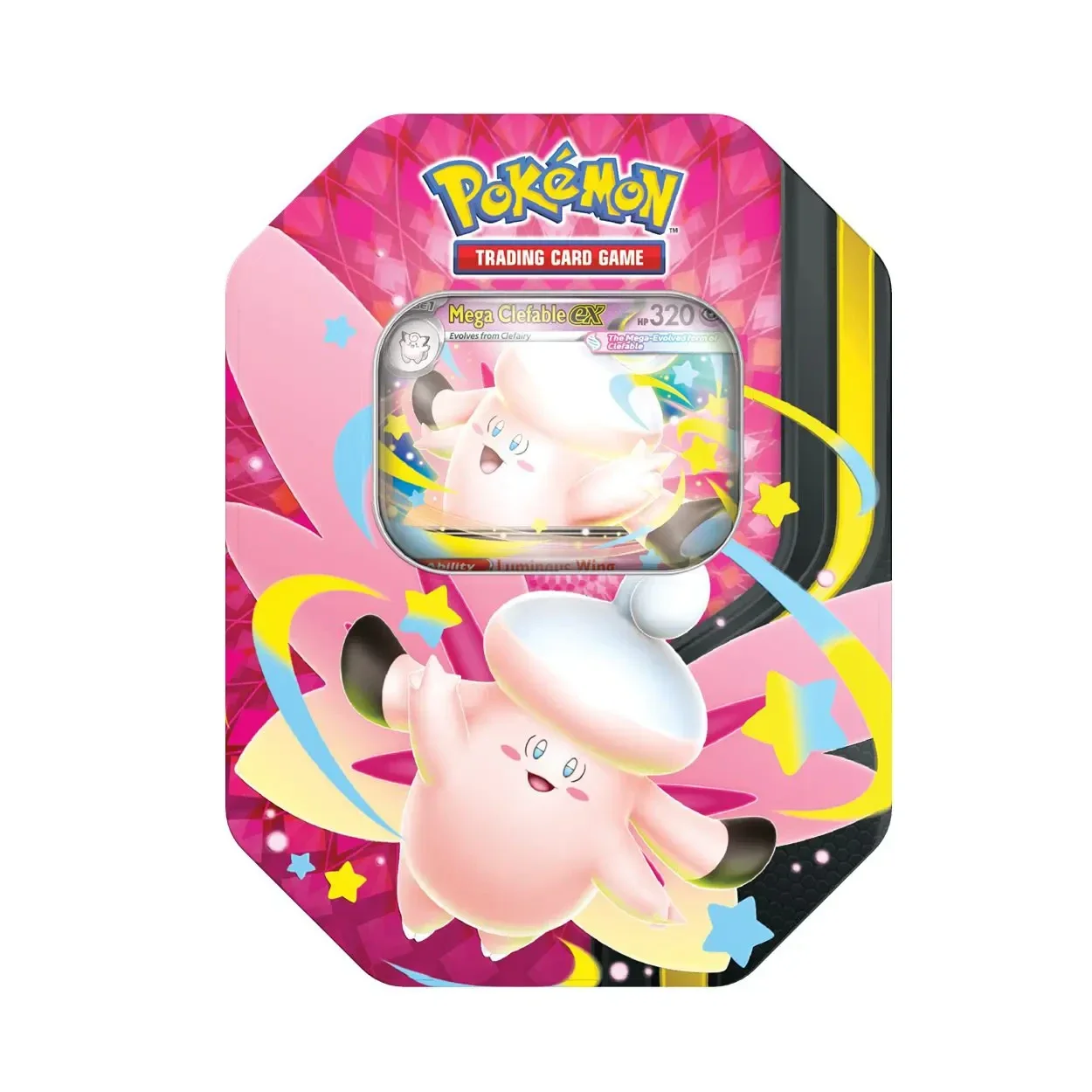 MoonLit Tin Mega Clefable EX