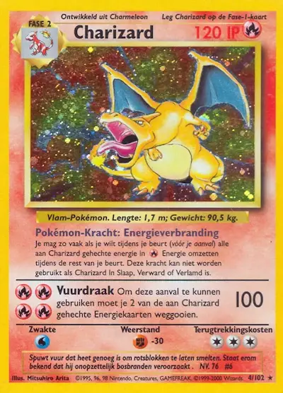 Nederlandse Base Set Charizard