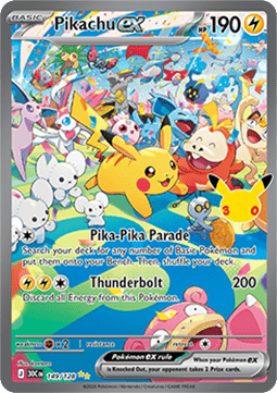 Pikachu EX 149/128