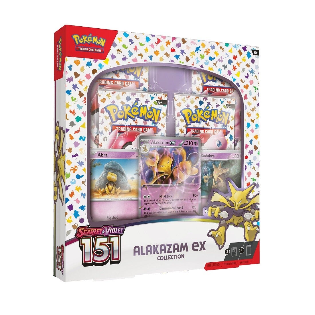 Pokemon 151 Alakazam EX Collection Box